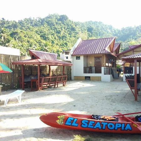 El Seatopia Beach Cottages เอลนิโด ภายนอก รูปภาพ