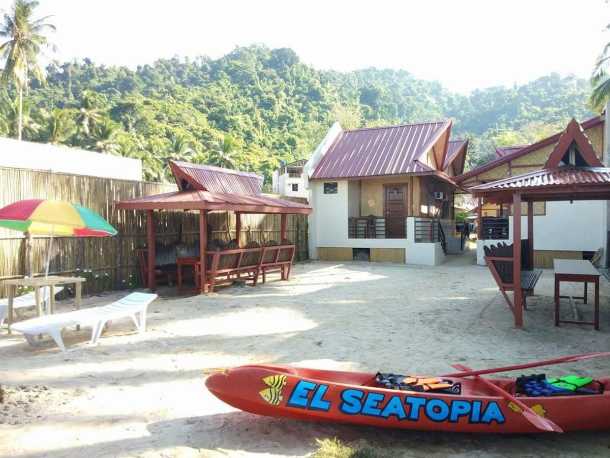 El Seatopia Beach Cottages เอลนิโด ภายนอก รูปภาพ